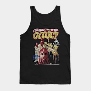 Fearfull Tales of the occult vintage cracked Tank Top